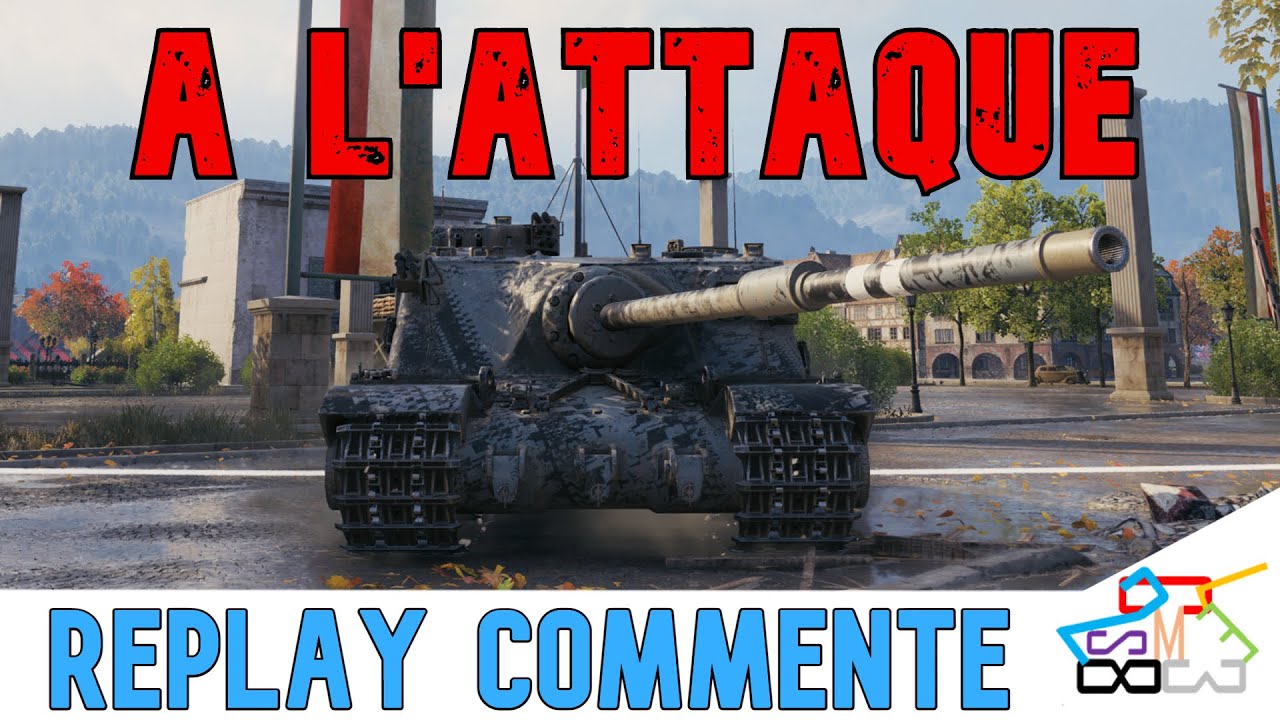 world of tanks fr - Tortoise - Replay commenté