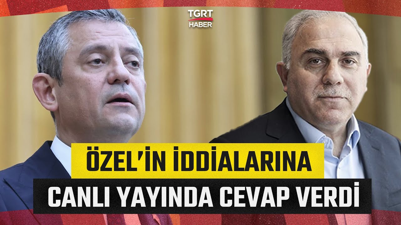Fatih Belediye Başkanı Turan, Özgür Özel'in İddialarına Canlı Yayında Cevap Verdi - TGRT Haber