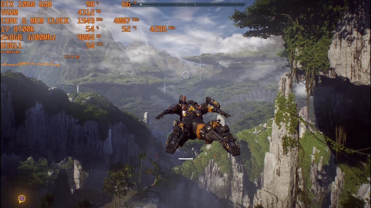 Anthem (Demo) - Max Settings - GTX 1060 6GB | i7 8700k (Stock) [1080p]