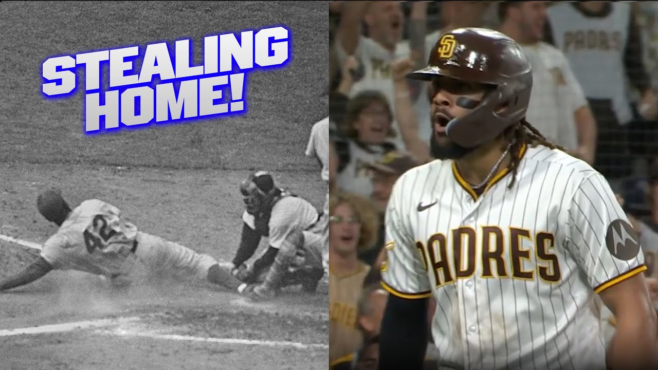 10 minutes of players stealing home plate!