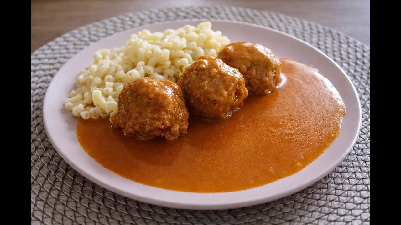 Rajská omáčka s masovými kuličkami / Kouzlíme v kuchyni / recepty