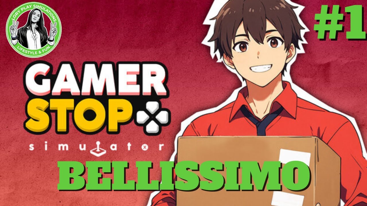Gamer Stop Simulator - BELLISSIMO NON ME L'ASPETTAVO! GAMEPLAY ITA EP.1