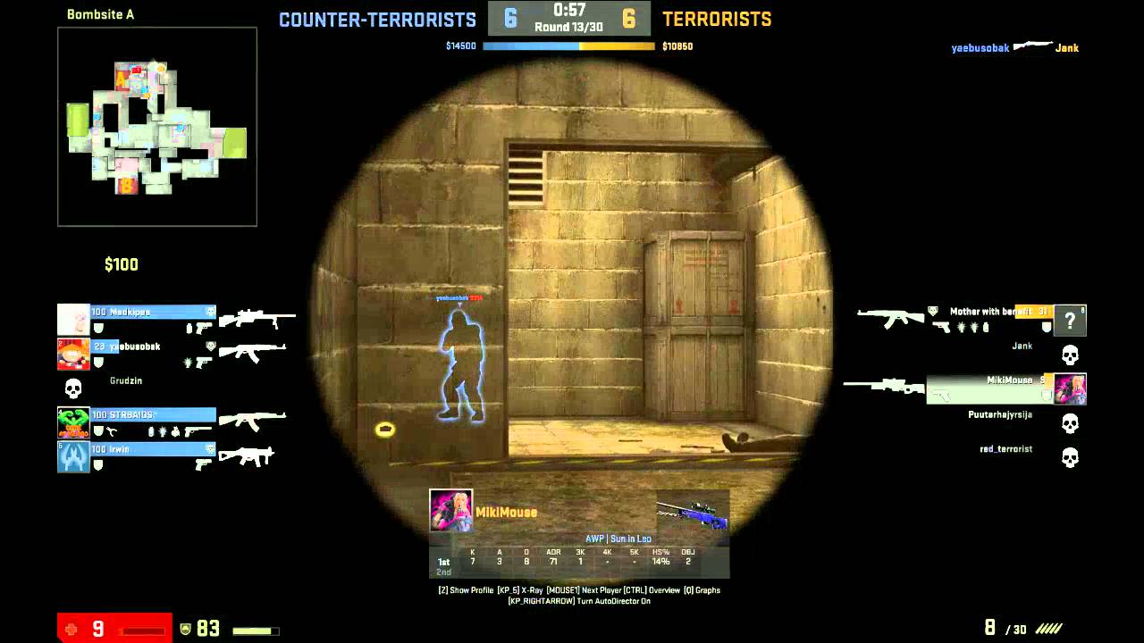 CS GO odd shot