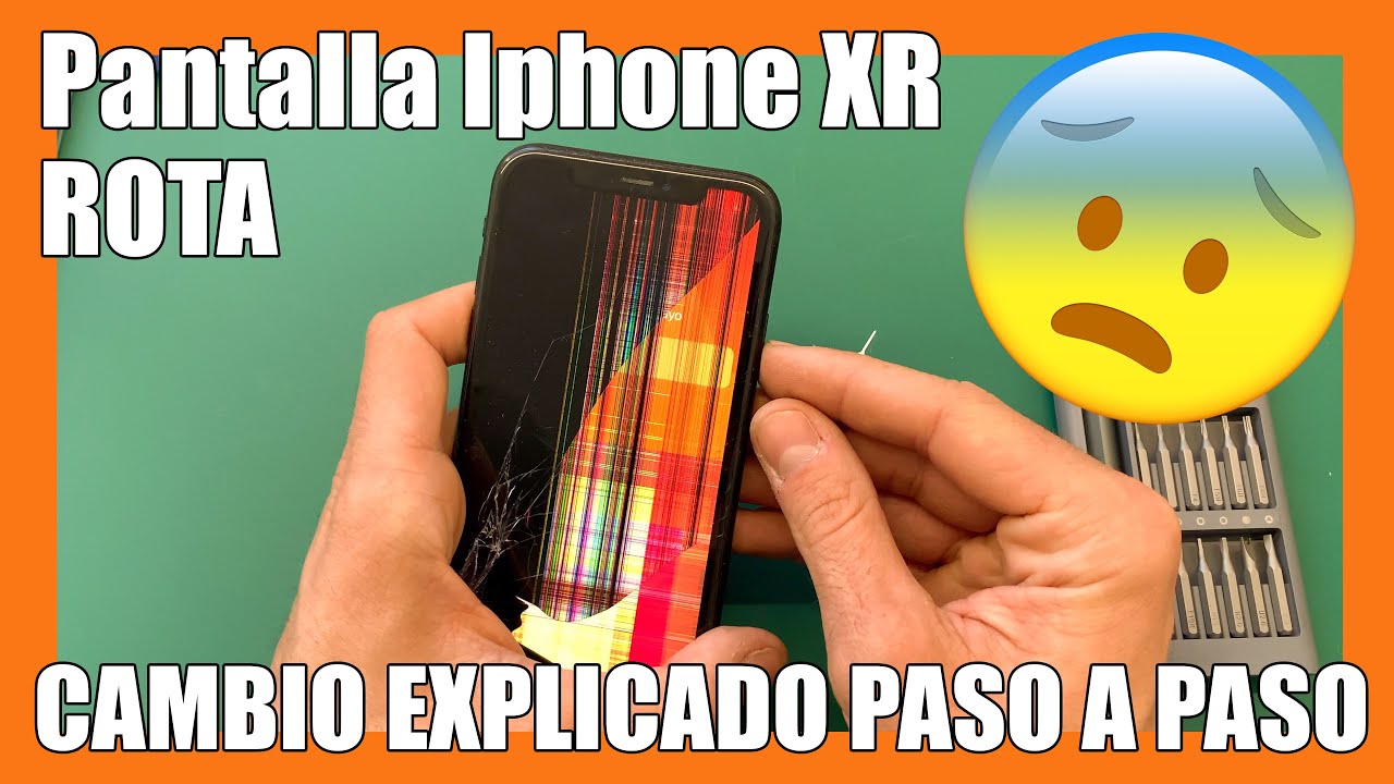 📱 CÓMO cambiar la Pantalla del IPHONE XR explicado paso a paso 👍