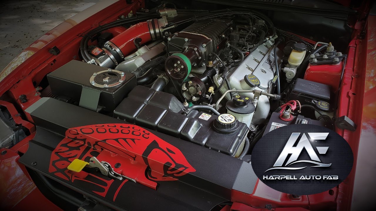 Transforming my terminator cobra engine bay - Harpell Autofab Radiator Cover