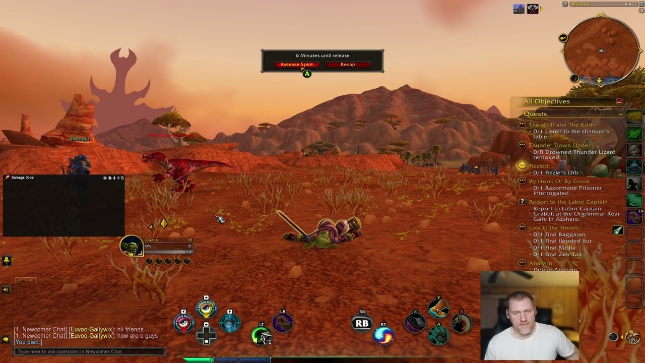 AFK for Seconds… Dead in WoW