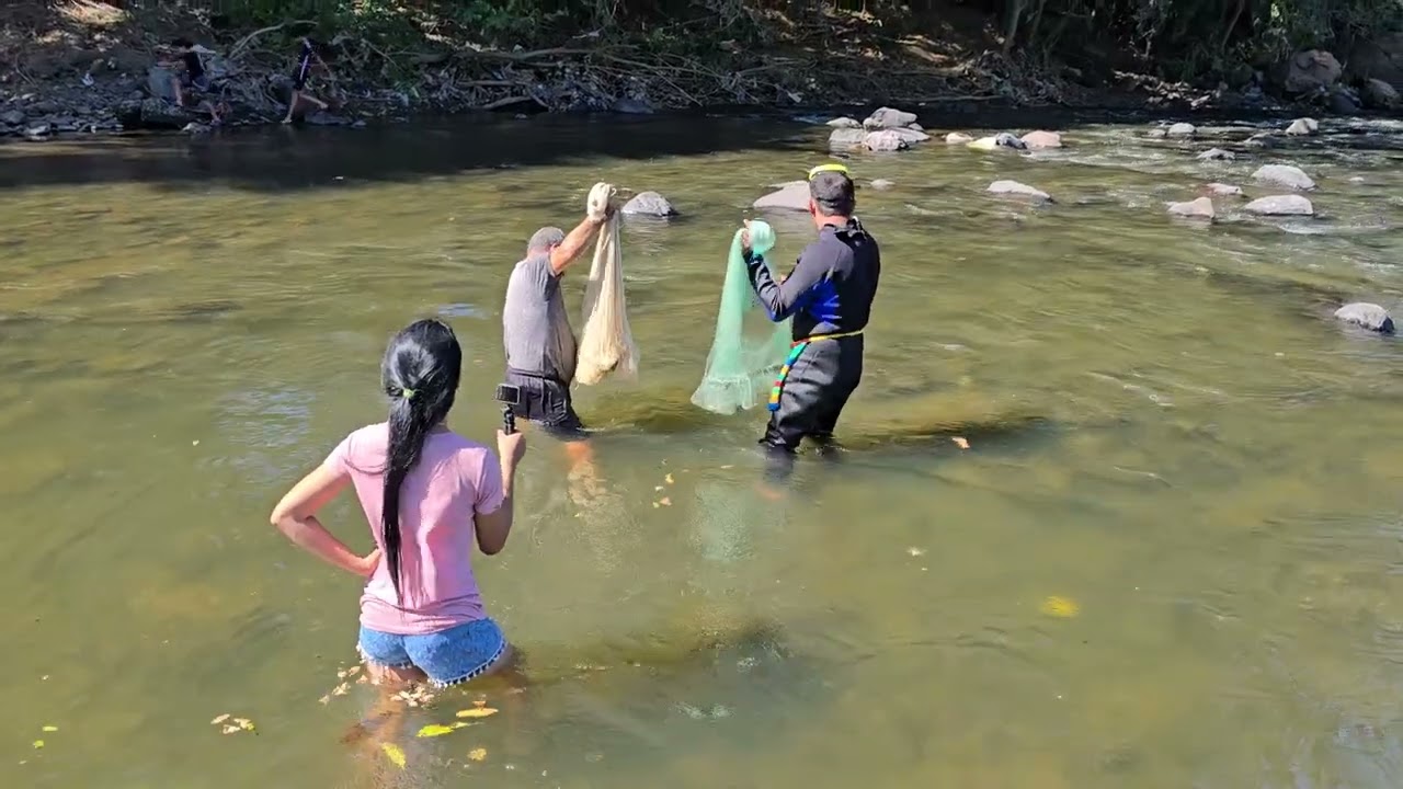 Atrapando plateadas con Nuestros amigos de 3E El Salvador