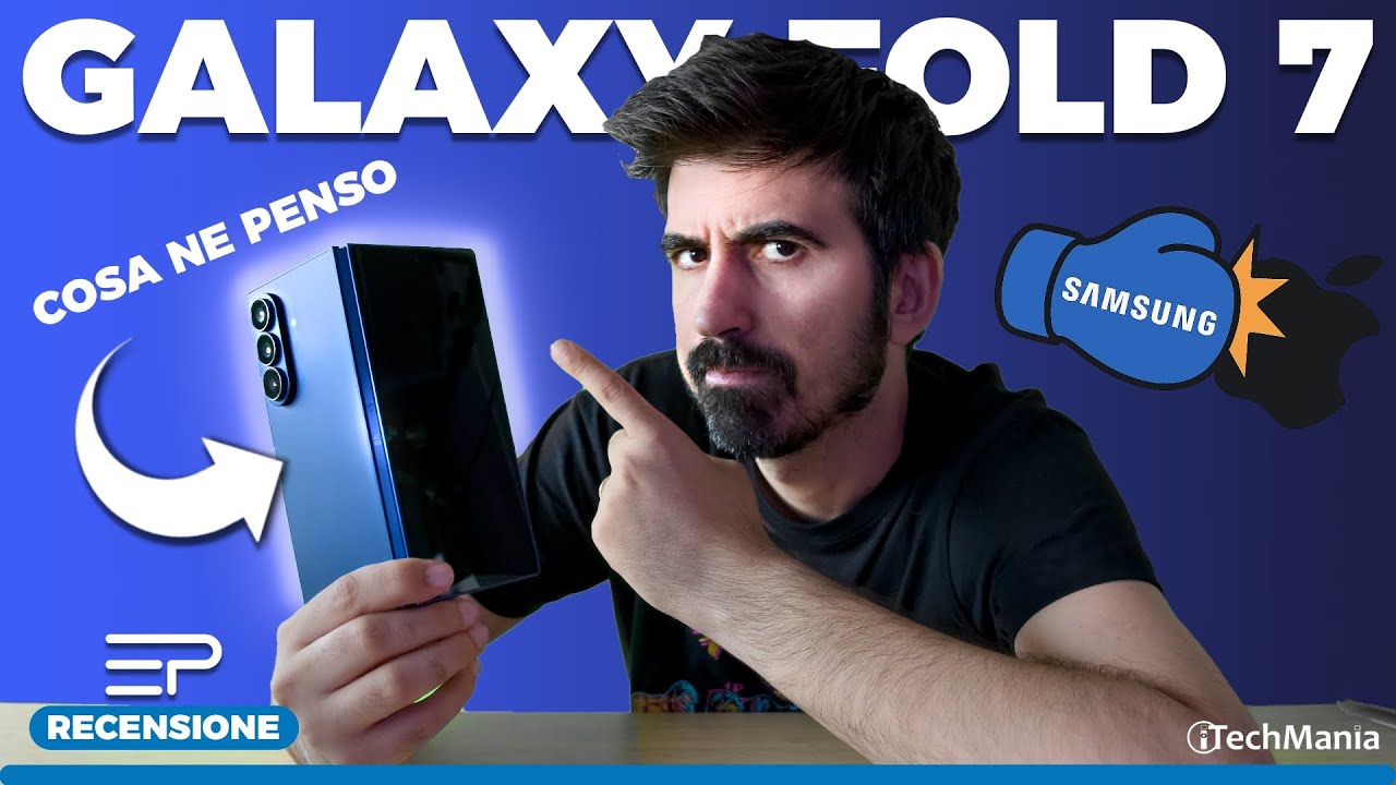 GALAXY Z FOLD 7 Recensione onesta da utente Apple!