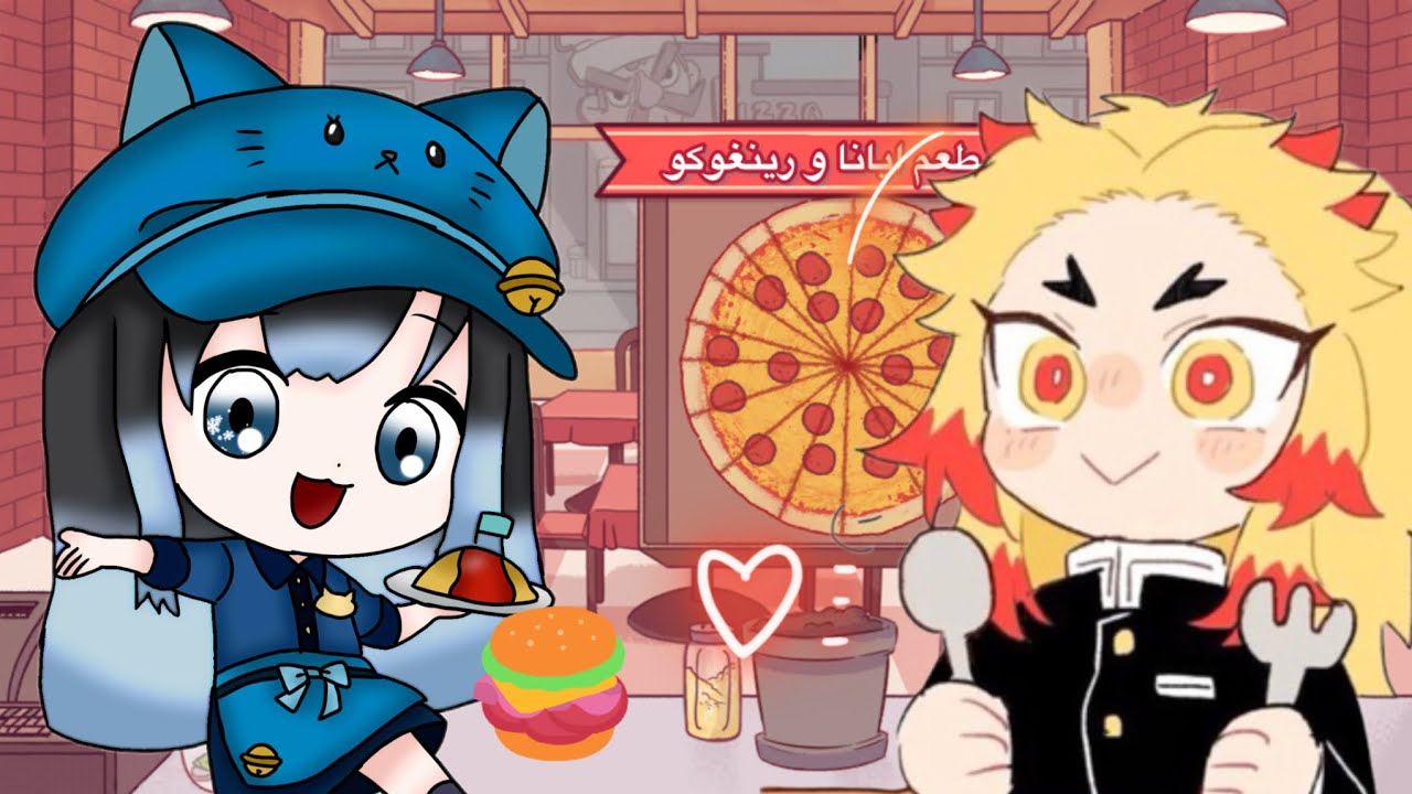 افتتحت مطعم بيتزا مع رينغوكو 😆❤️/مطعم رينيانا 