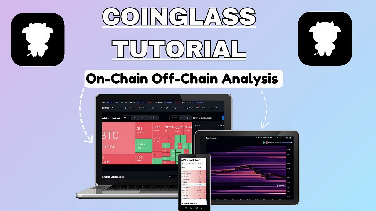 CoinGlass Complete Tutorial for Beginners | Technicals | On-Chain & Off-Chain Analysis