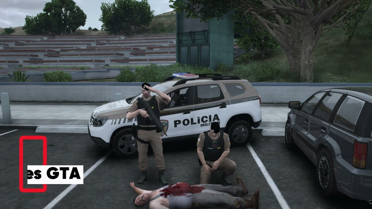 TENTOU CONTRA A EQUIPE E ACABOU NAO RESISTINDO GTA