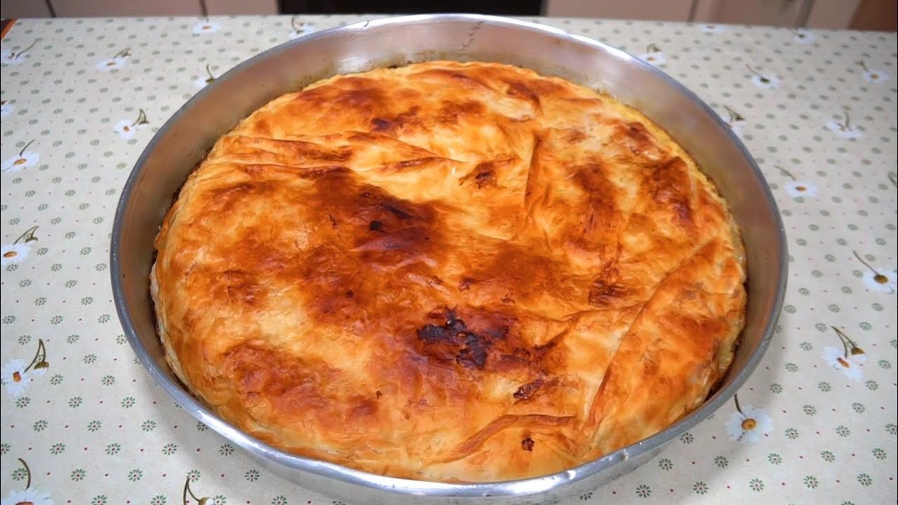 Byrek me kungull që tretet në gojë, sekretet për hapjen e shpejtë të petëve