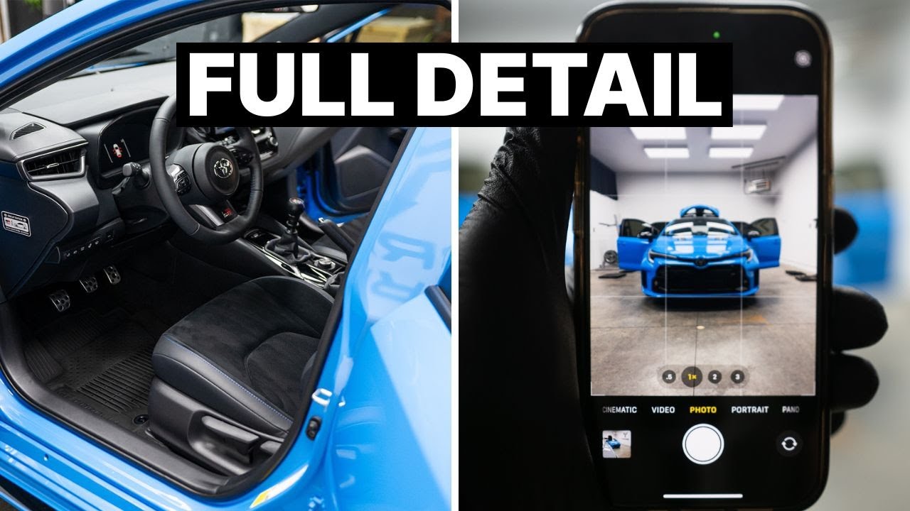 Full Detail On A Toyota GR Corolla - Interior & Exterior Auto Detailing