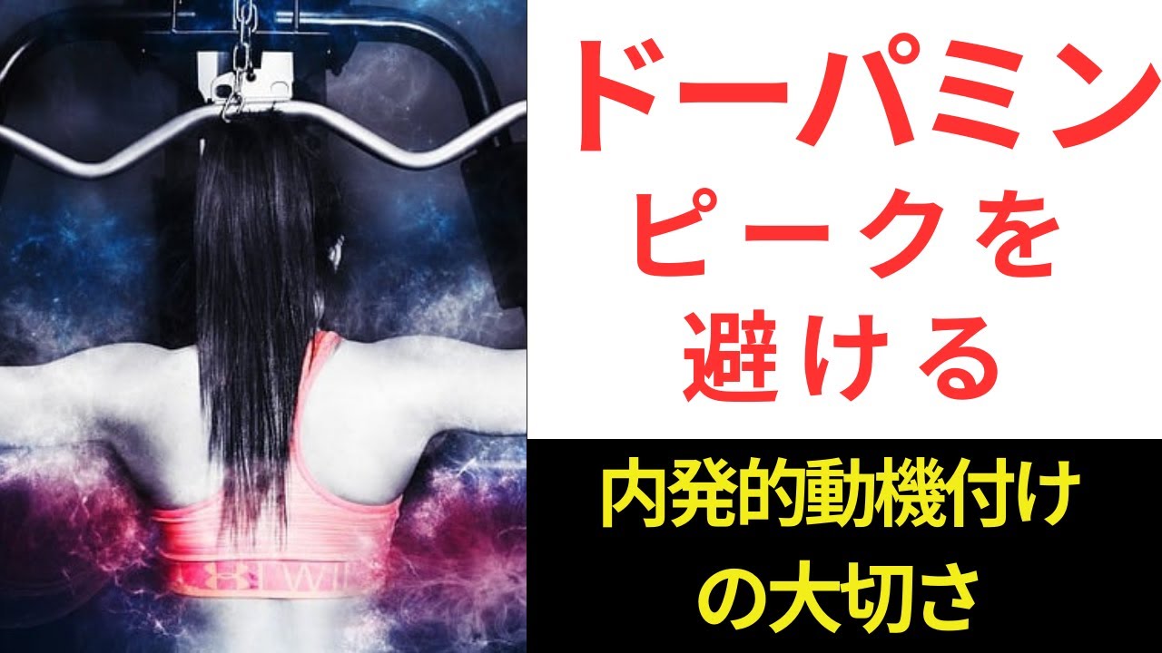 「ドーパミンの積み重ね」で生じる不必要なピークを避ける方法