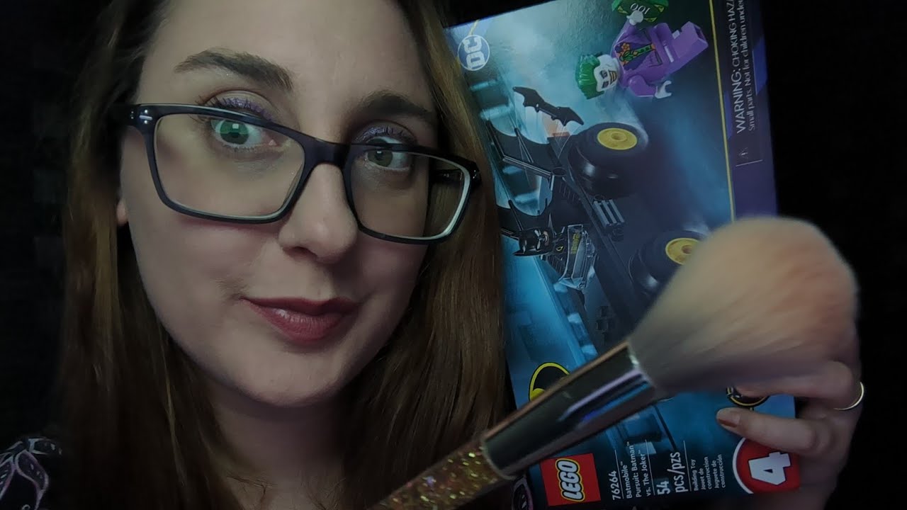 ASMR MOUTH SOUNDS, TRACING & CAMERA BRUSHING