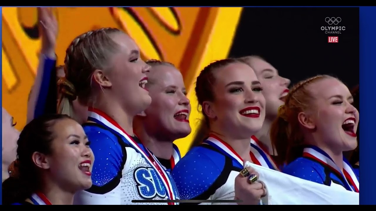 2022 Cheerleading ICU World Championship medals #cheerleading #allgirl #TeamFinland