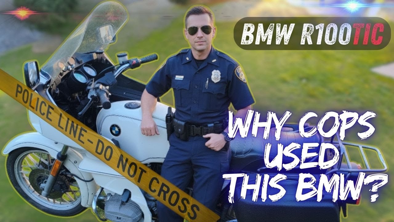 BMW R100 TIC – The Police Motorcycle You Weren’t Supposed to Own
