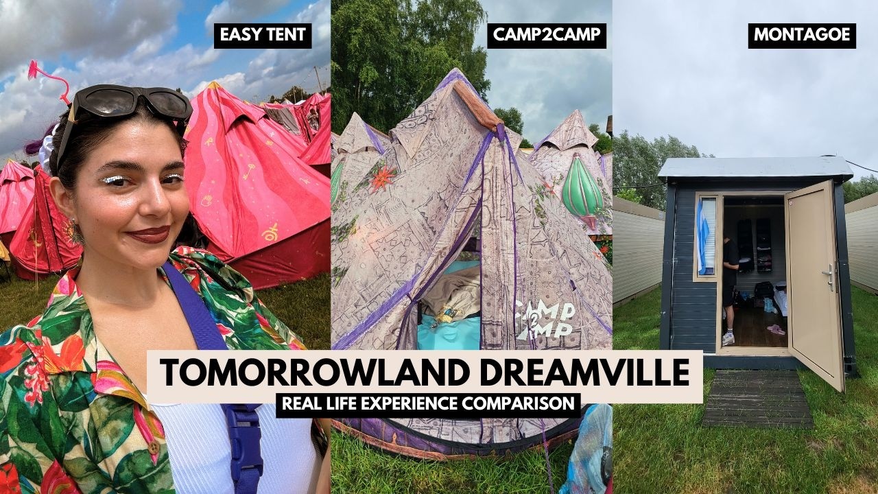 Где остановиться на фестивале Tomorrowland DREAMVILLE 2026 | Сравнение Montagoe, Camp 2 Camp и Ea...