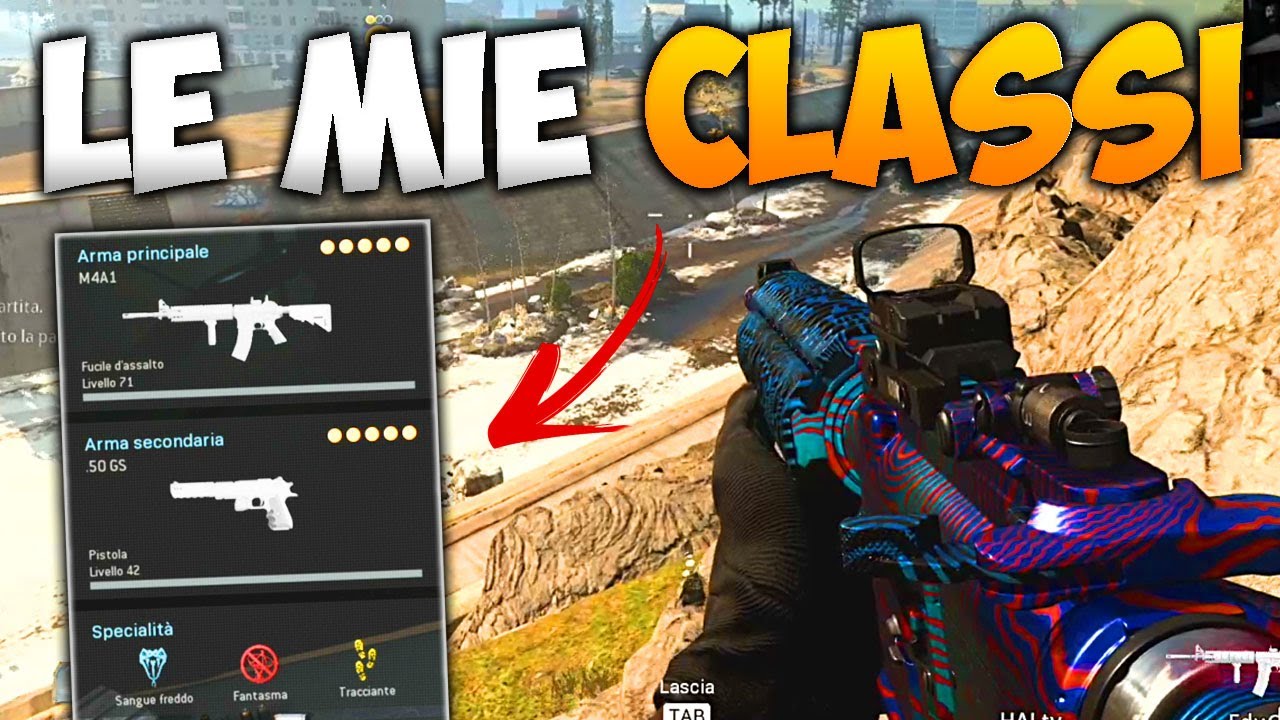 LE MIE CLASSI SU WARZONE!