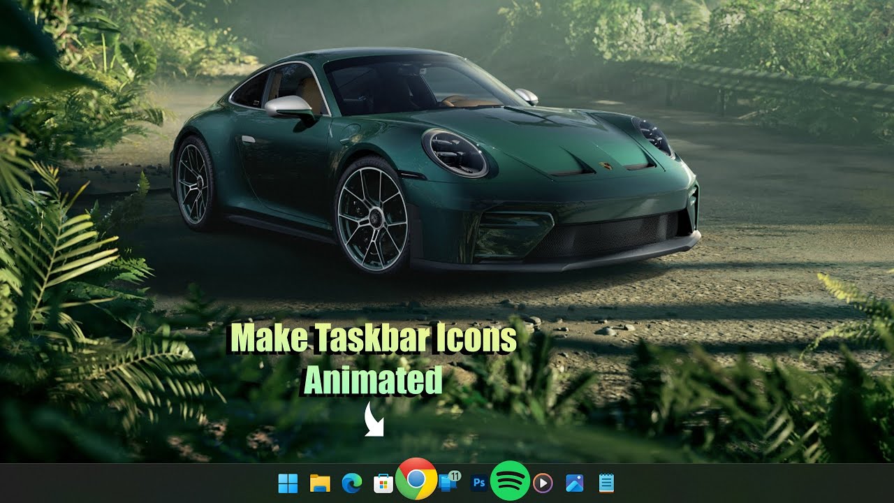 How to Make Your Windows 11 Taskbar Icons INTERACTIVE