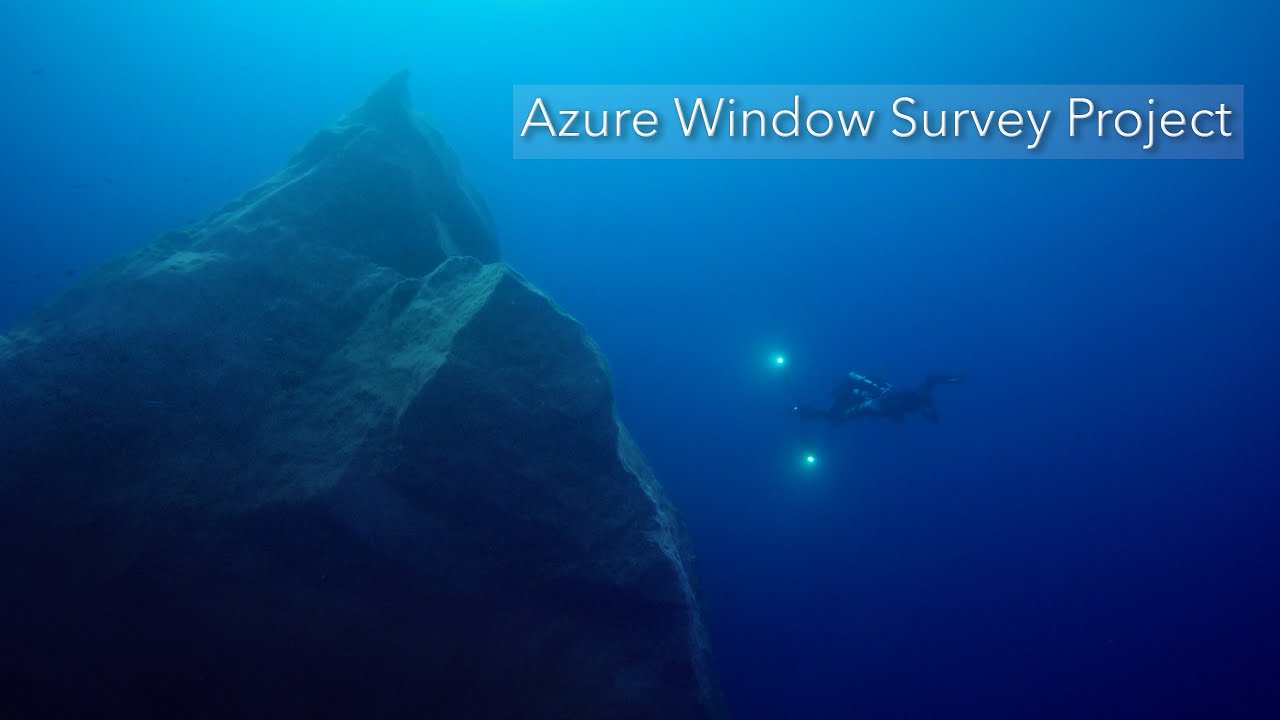 The Azure Window: its story underwater