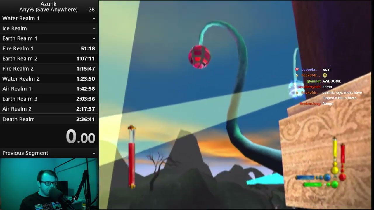 Trog - Azurik Any% Speedrun (PB), Dailies