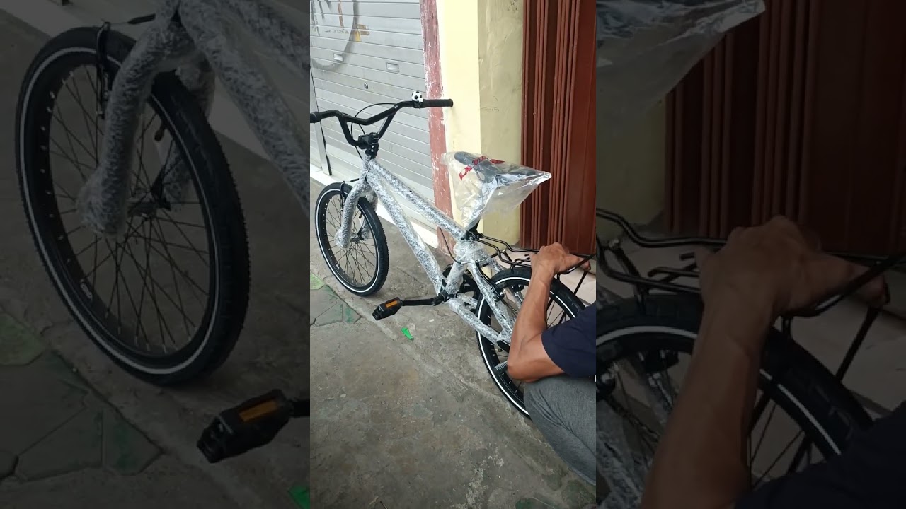 unik ya bmx dipasang boncengan