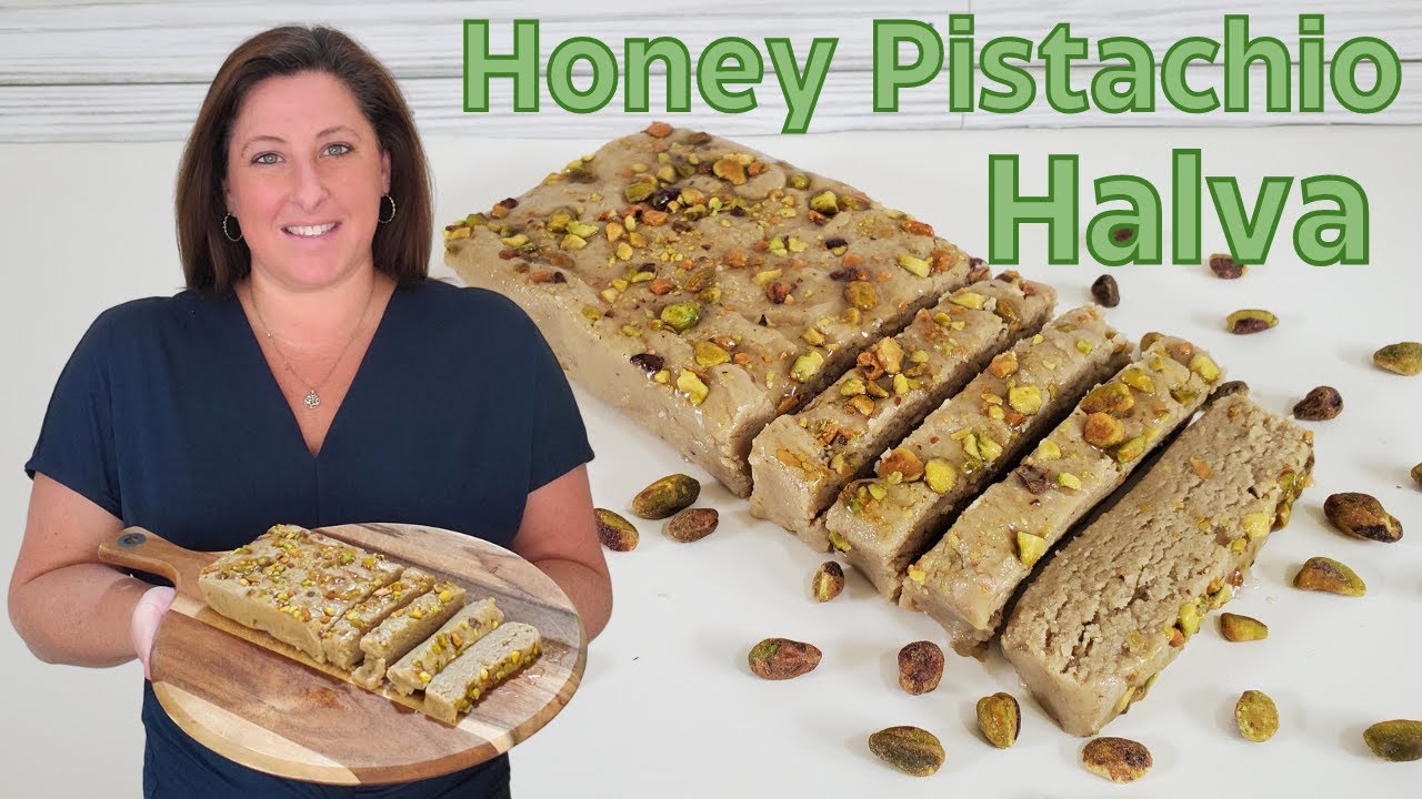 Deliciously Sweet & Nutty Honey Pistachio Halva - A Must-try Treat!