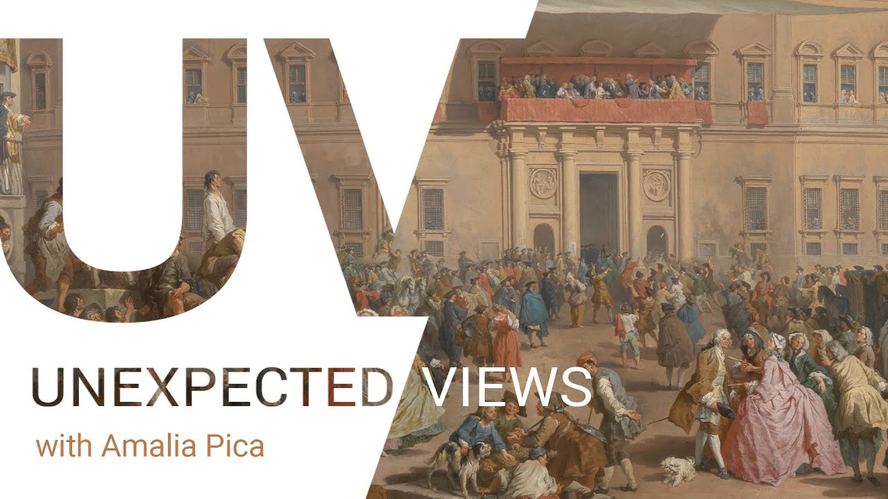 Unexpected Views with Amalia Pica on Panini's 'Lottery in Piazza di Montecitorio' | National Gallery