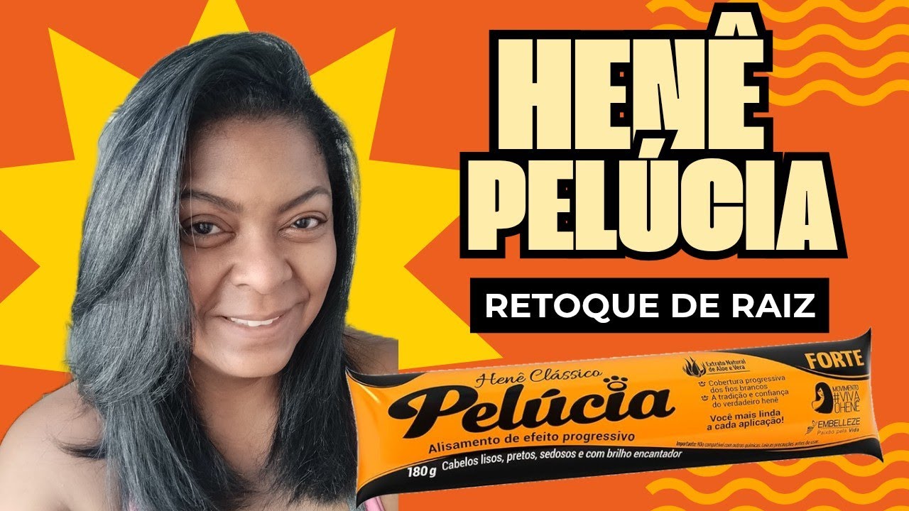 Aplicação de Henê Pelúcia Forte | Retoque de Raiz
