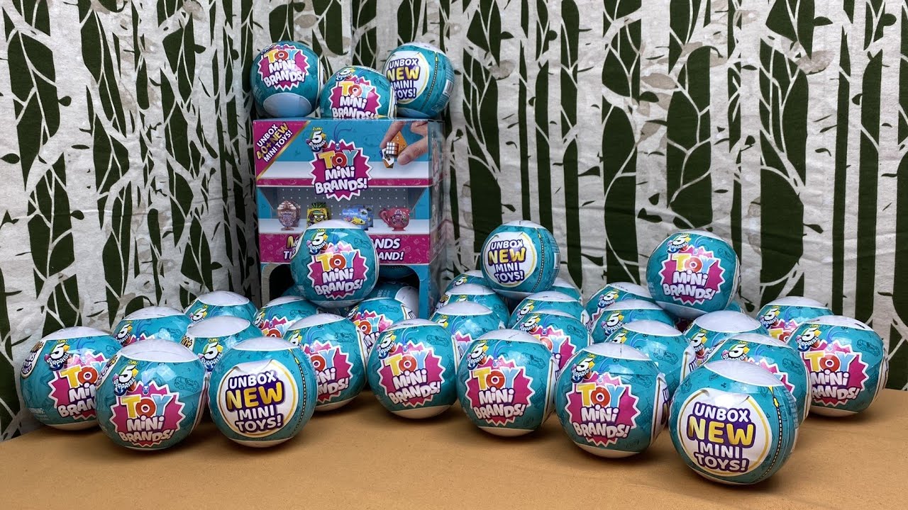 50 Mini Brands, Toy Edition Series 1 Mystery Balls (Part 2)