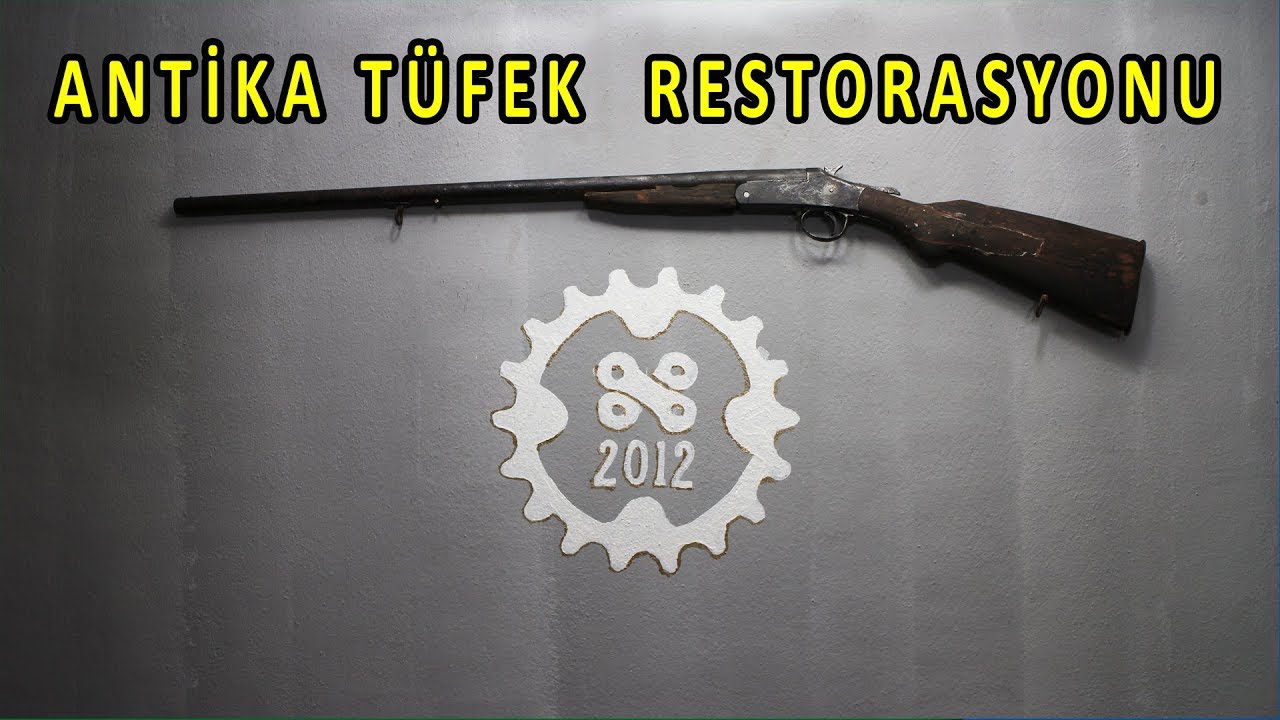 Antika Tüfek Restorasyonu - 1 | Tarlada Bulduğum Tüfeği Restore Ediyorum