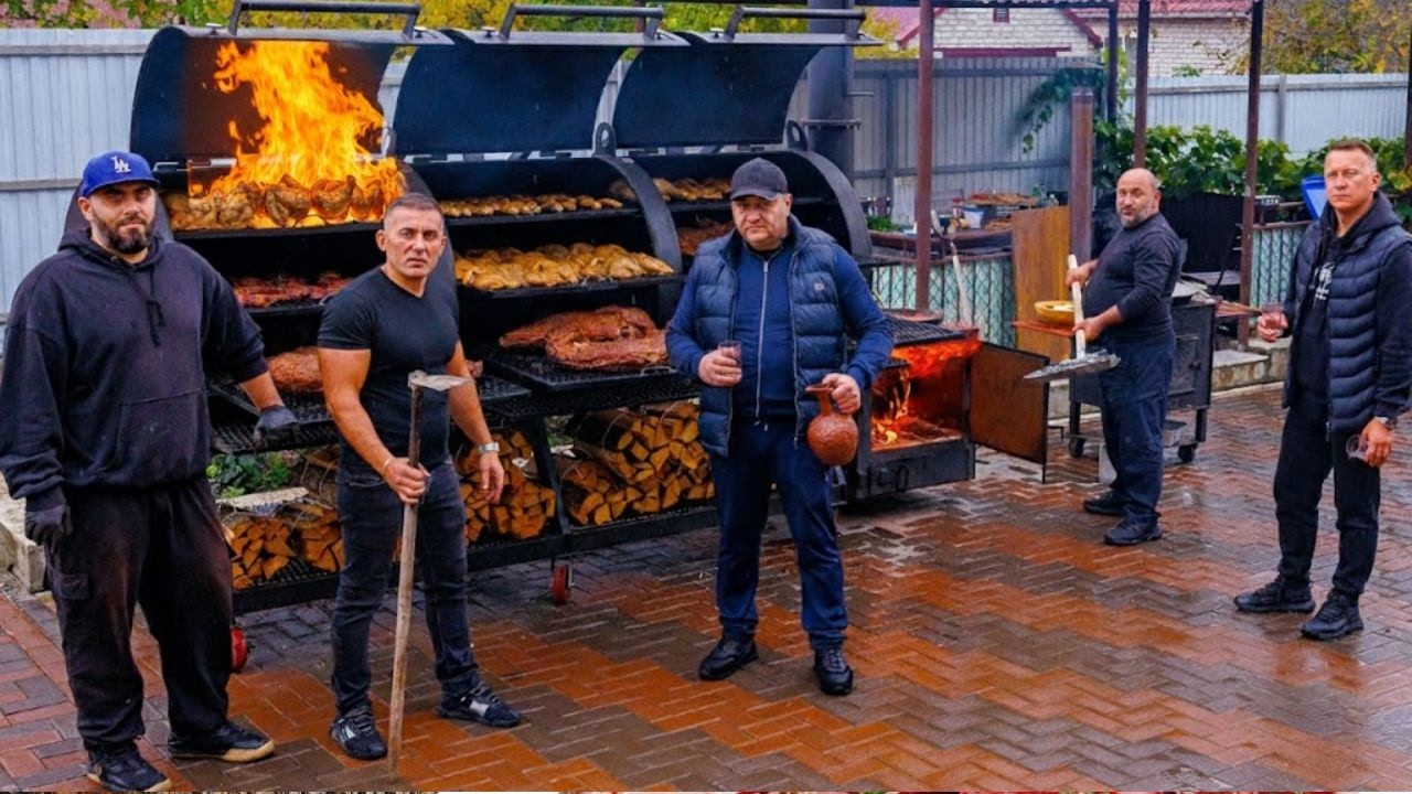 ¡150 KG DE CARNE EN UN AHUMADOR! ¡Ahumamos cordero, pavo y pato! Cocinando carne