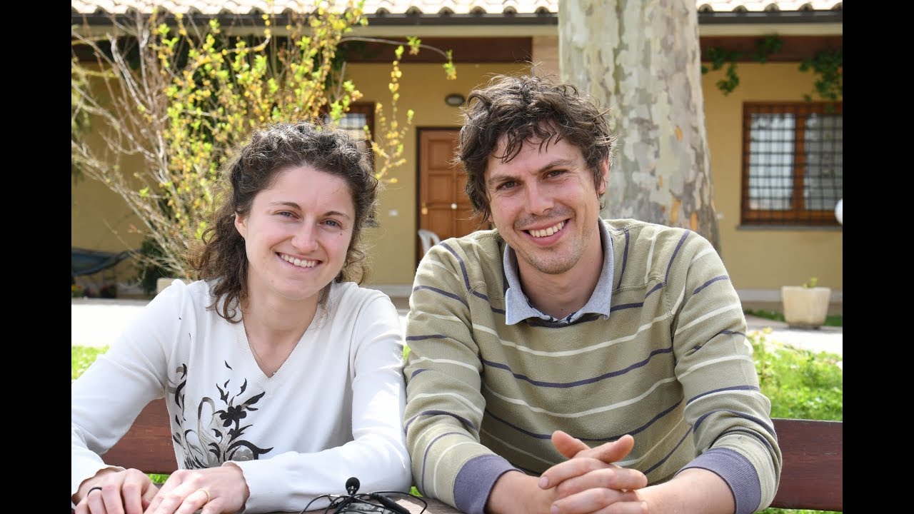 Papa a Nomadelfia. Susanna e Raffaele: 