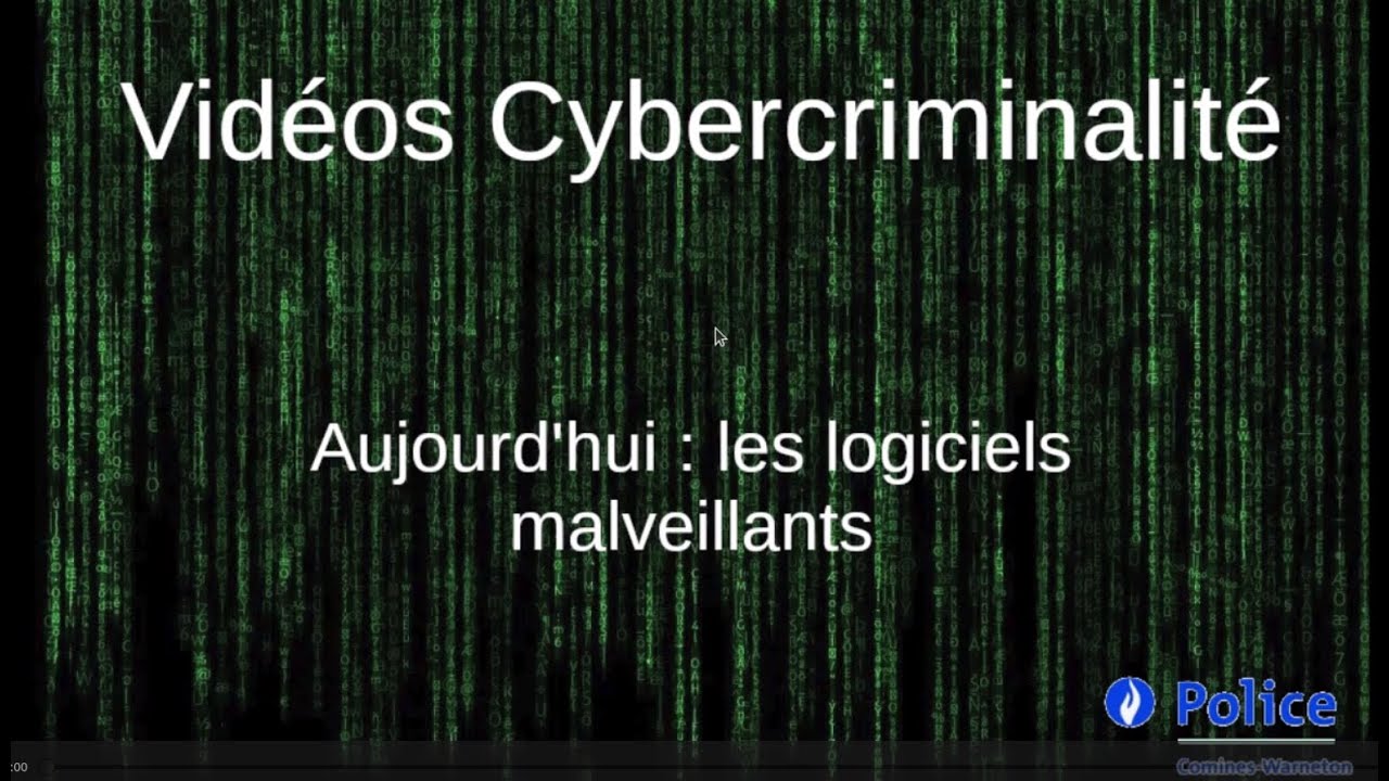 Cybercriminalité - les logiciels malveillants