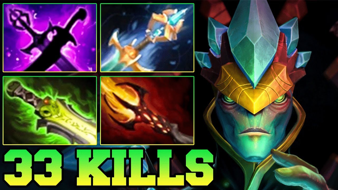 33 Kills Monster Oracle !! Oracle Dota 2 Mid Carry Gameplay Guide 7.39 Build Support 7.40