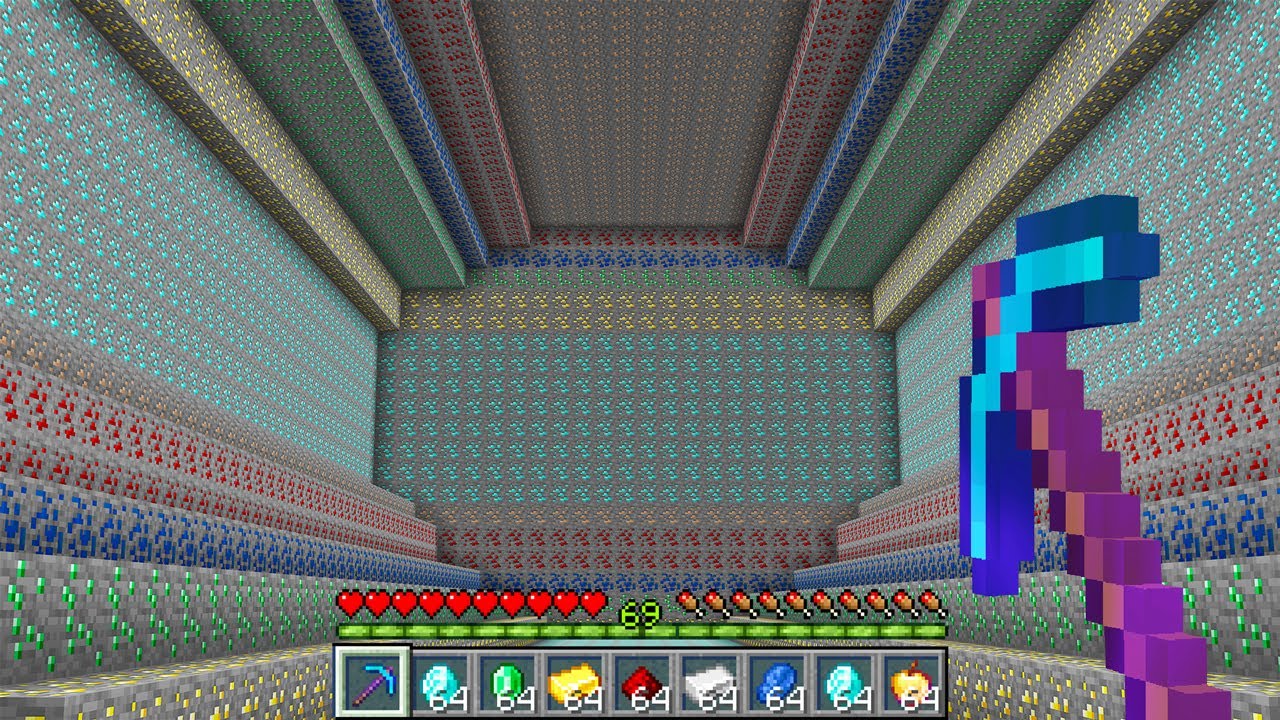 Minecraft, But You Mine EVERYTHING You Look At...