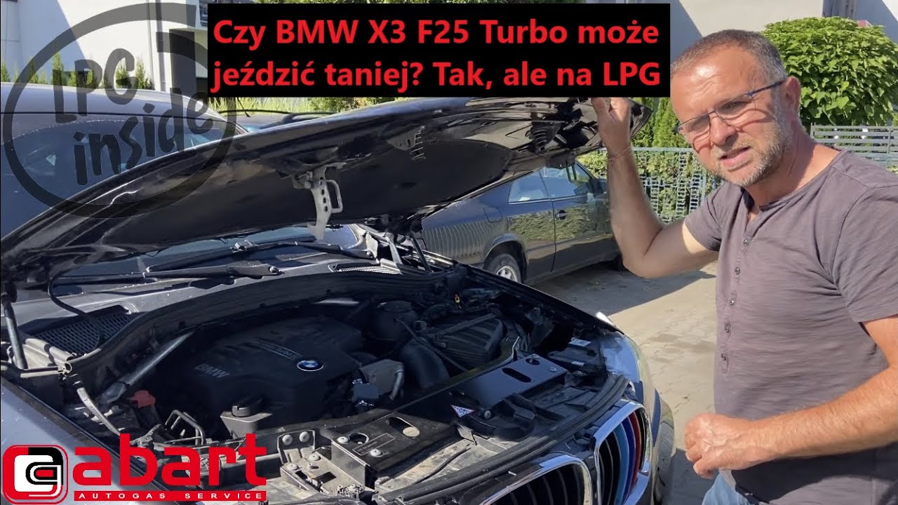 Oszczędne BMW X3 F25 xDrive 28i po montażu instalacji gazowej KME w @Abart Auto&Gaz jeździ taniej