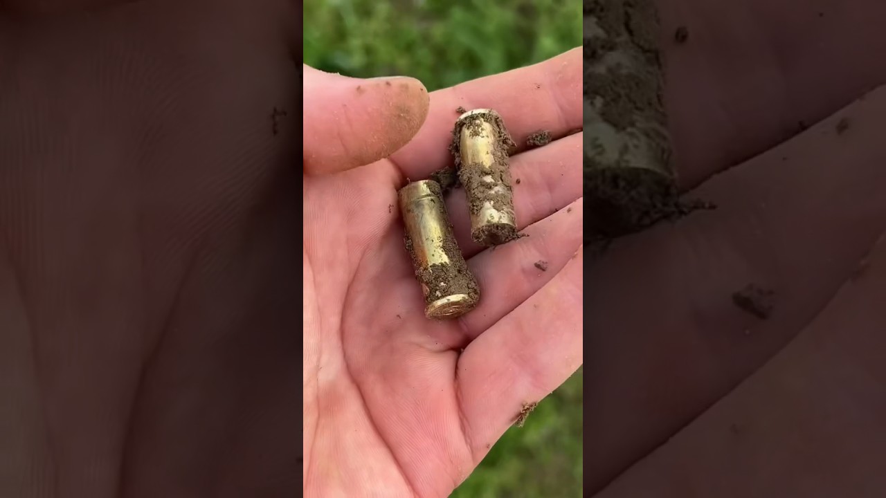 Ik Vond Kogels Met Mijn Metaaldetector 🧐 #waitforit #metaldetecting