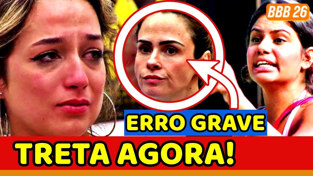 🤯🚨BBB26 URGENTE! TRETA AGORA: Samira VAI PRA CIMA de Jordana E CAOS TOMA CONTA; ERRO GRAVE ANA PAULA