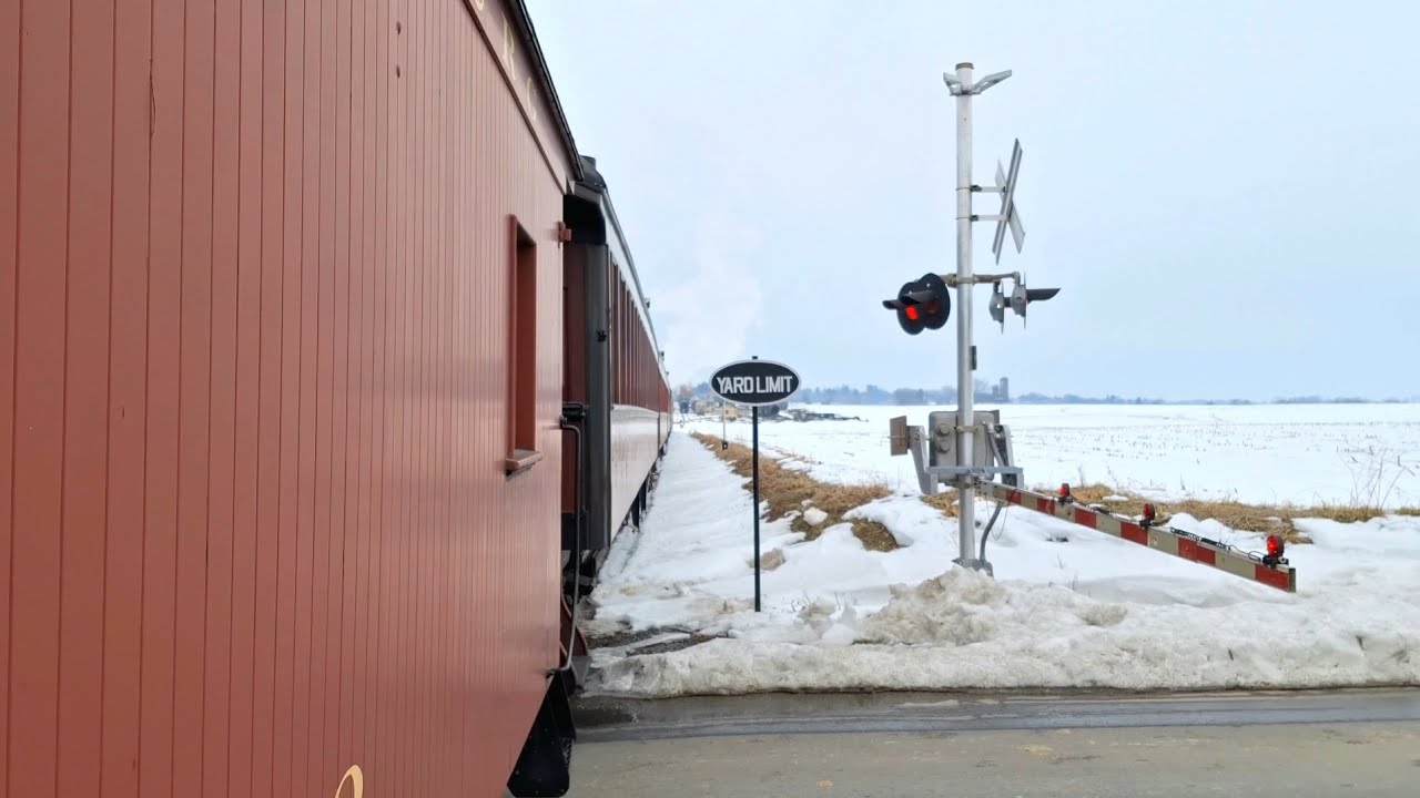 STRASBURG RR - CABOOSE HAS THE BEST VIEW!!!