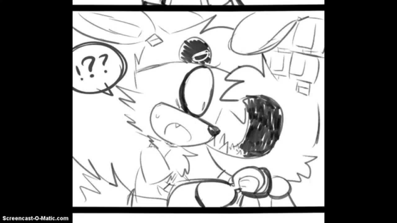 FNAF foxy x bonnie comic by - pickachufanz