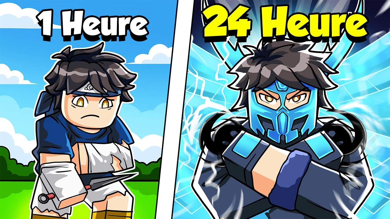 J'ai d&eacute;pens&eacute; -&euro;122.973 Robux dans le meilleur jeu Naruto ! (Roblox)