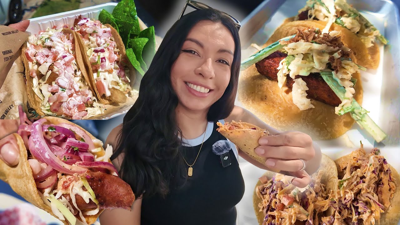 MUST try FISH TACOS in San Diego