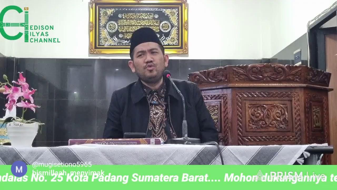 Doa Amal Terbaik Dalam Puasa QS Al Baqarah 2 : ayat 186 bersama Buya Dr Syofyan Hadi SS MAg MHum 