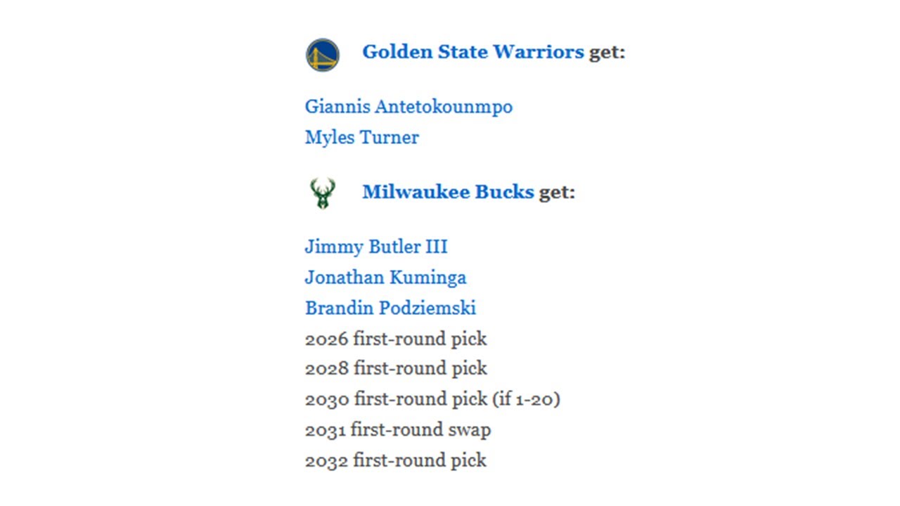 ESPN's Awful Giannis Trade Ideas