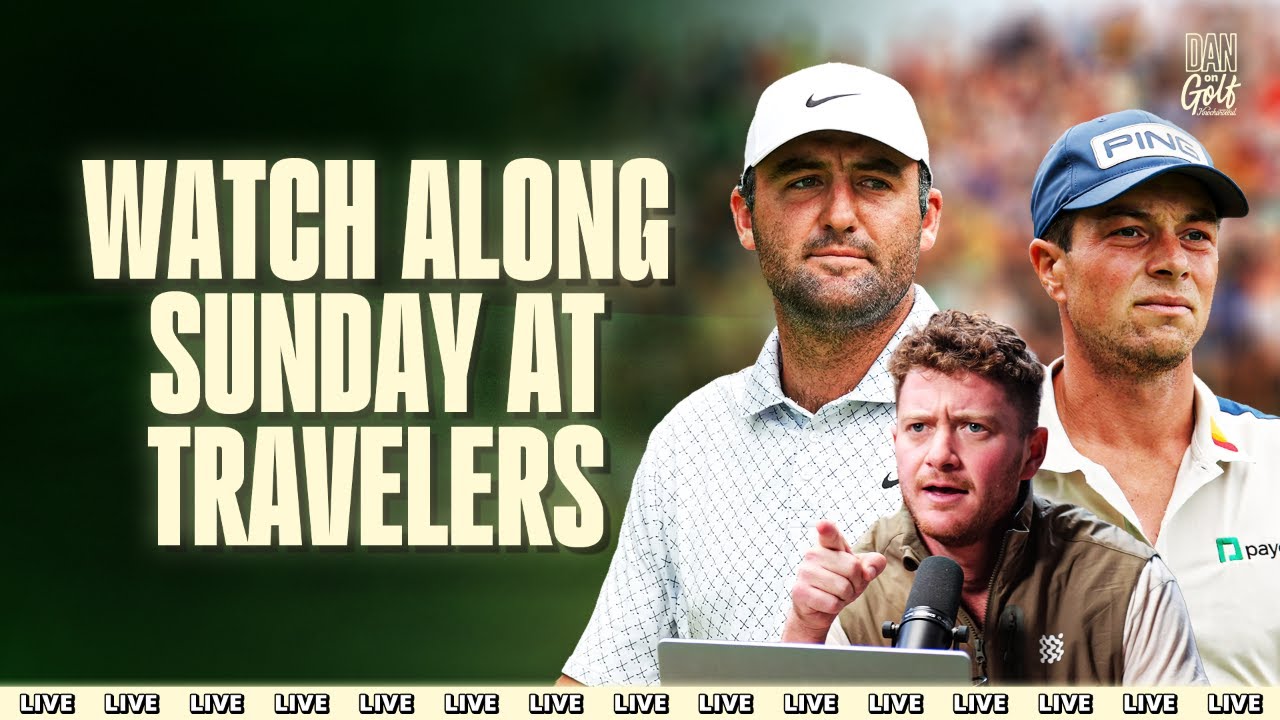 TRAVELERS CHAMPIONSHIP LIVE WATCH ALONG: Scheffler, Hovland, Stars BATTLING for Title!