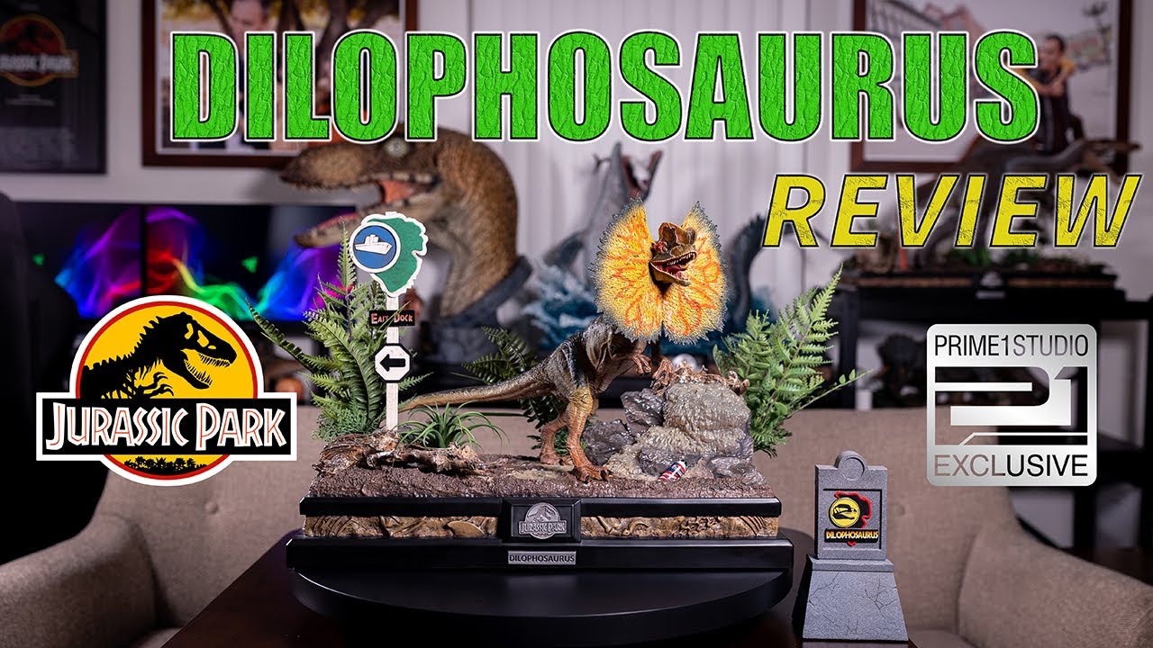 Prime 1 Studio Jurassic Park Dilophosaurus Statue Review