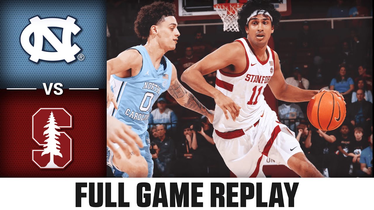 North Carolina vs. Stanford Full Game Replay | 2025-26 ACC Men's Basketball