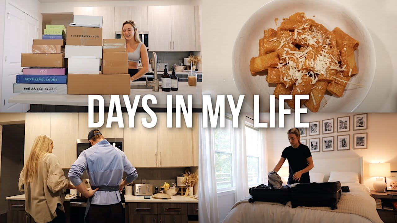 VLOG: back home in PA !! organizing & settling in + homemade vodka sauce pasta !